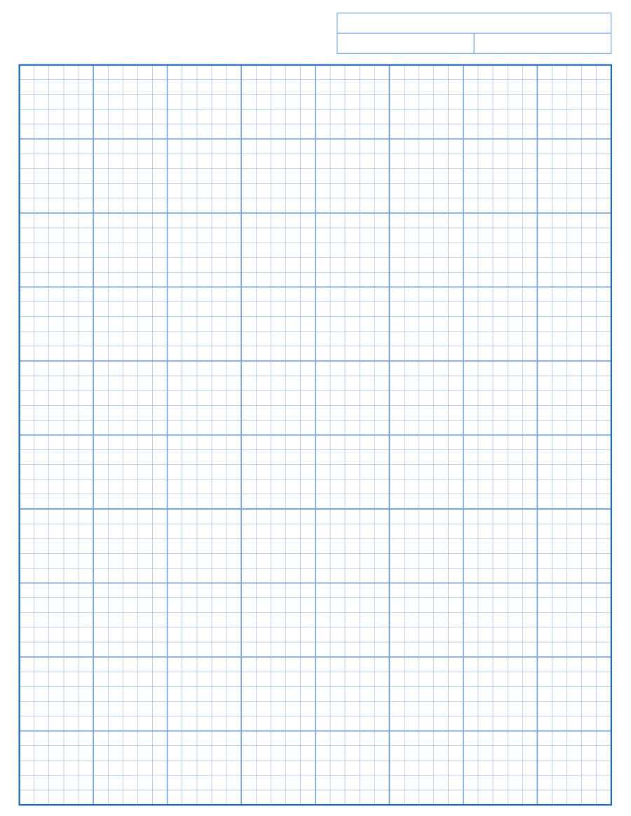 30+ Free Printable Graph Paper Templates (Word, Pdf) ᐅ For Graph Paper Template For Word