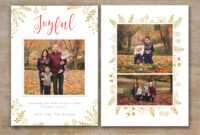 30 Holiday Card Templates For Photographers To Use This Year within Holiday Card Templates For Photographers