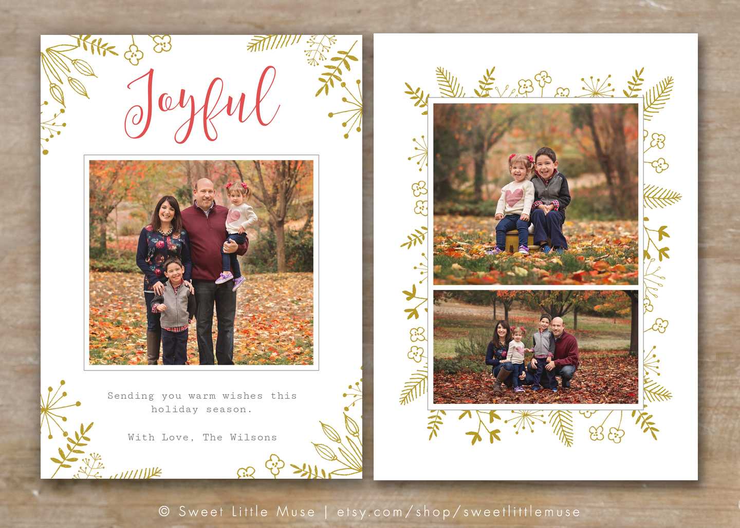 30 Holiday Card Templates For Photographers To Use This Year Within Holiday Card Templates For Photographers