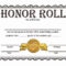 30 Honor Roll Certificate Template | Pryncepality Inside Honor Roll Certificate Template