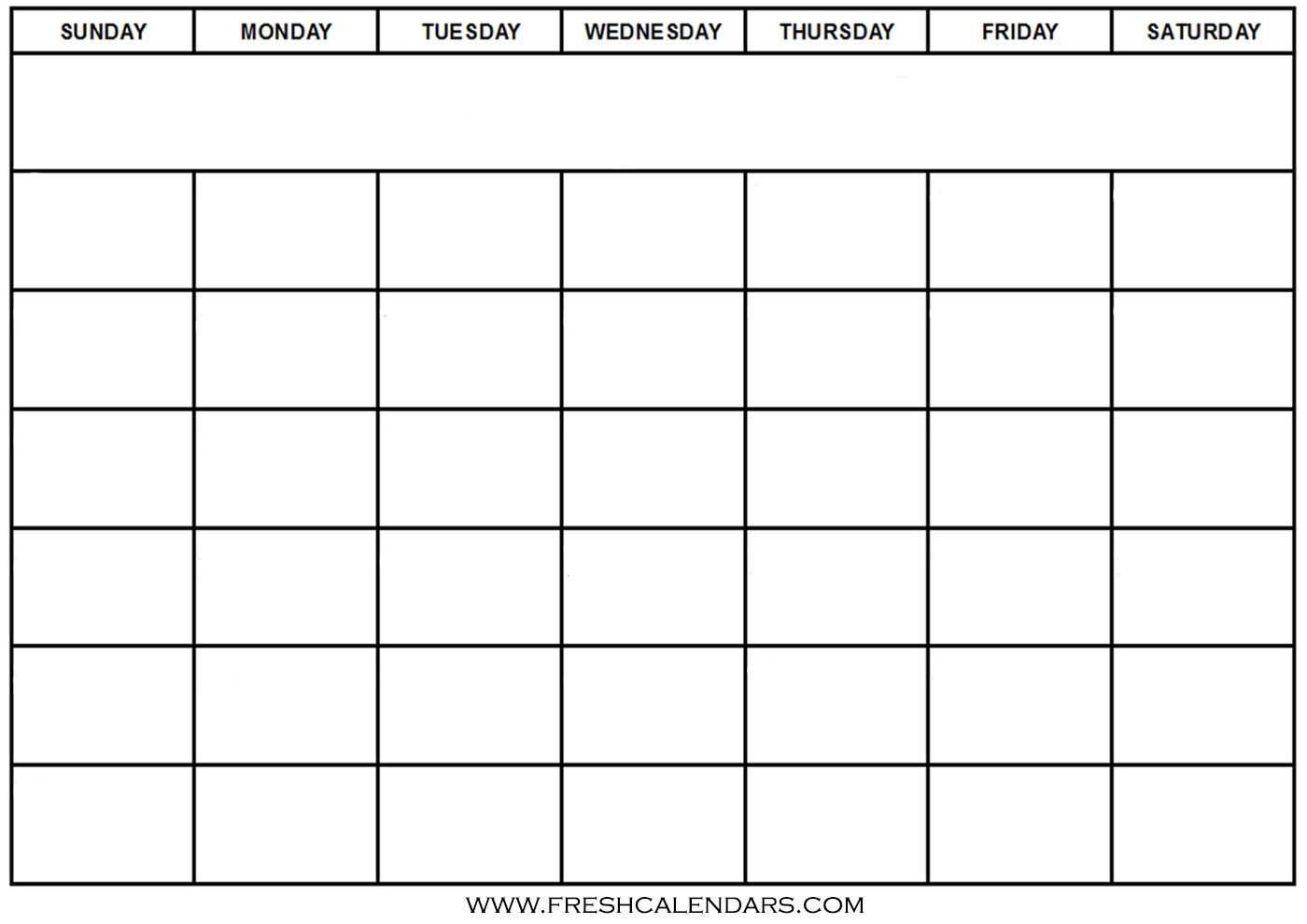 30 Print Free Calendar Template | Andaluzseattle Template With Regard To Blank Calander Template