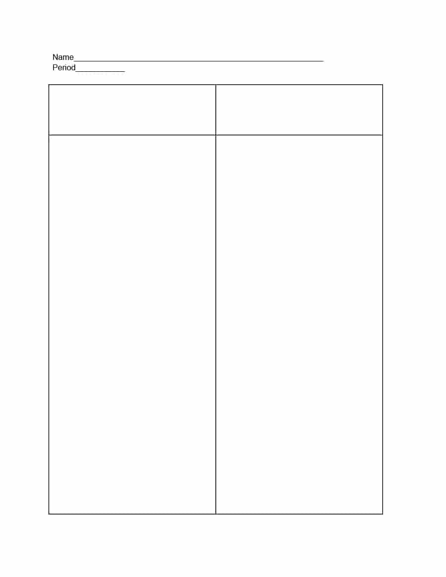 30 Printable T Chart Templates & Examples – Template Archive Inside Blank Four Square Writing Template