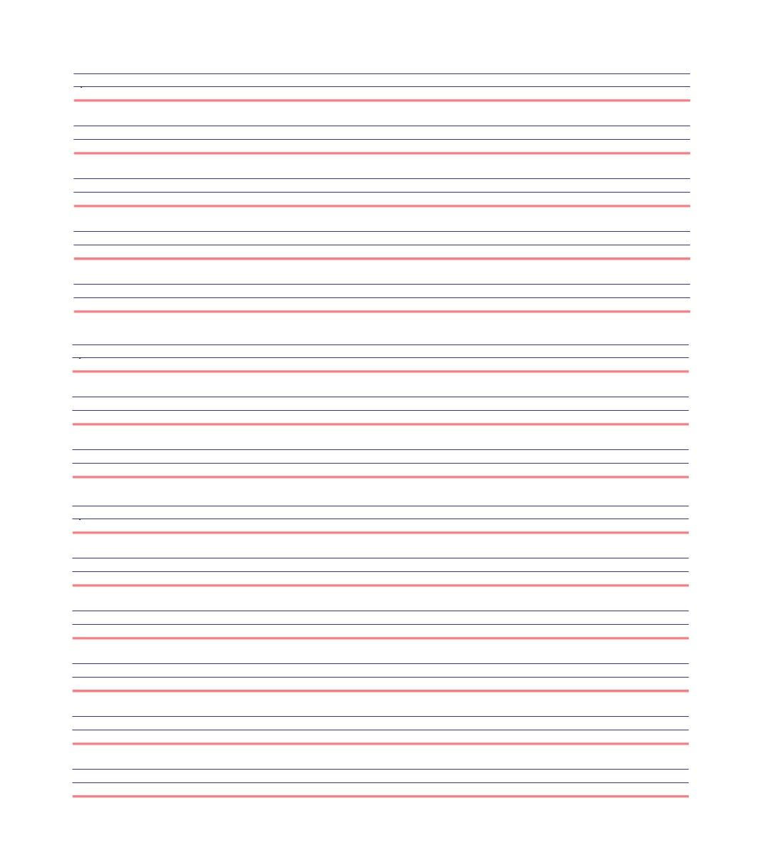 32 Printable Lined Paper Templates ᐅ Template Lab Throughout Ruled Paper Word Template