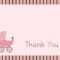 34 Printable Thank You Cards For All Purposes Inside Template For Baby Shower Thank You Cards