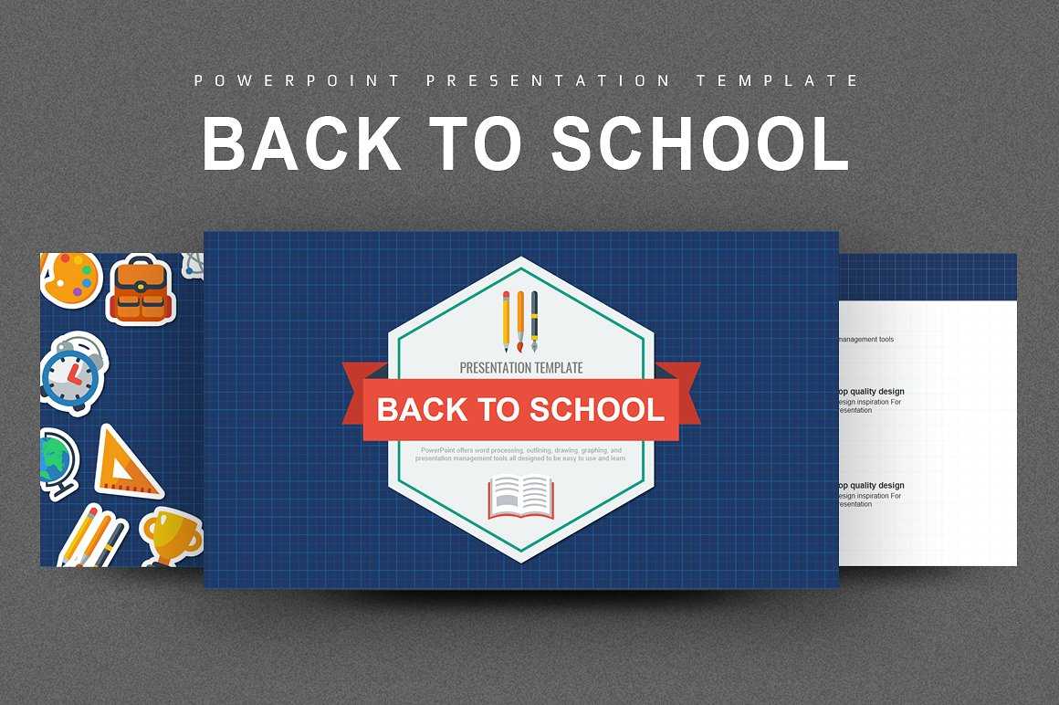 35+ Free Education Powerpoint Presentation Templates In Back To School Powerpoint Template