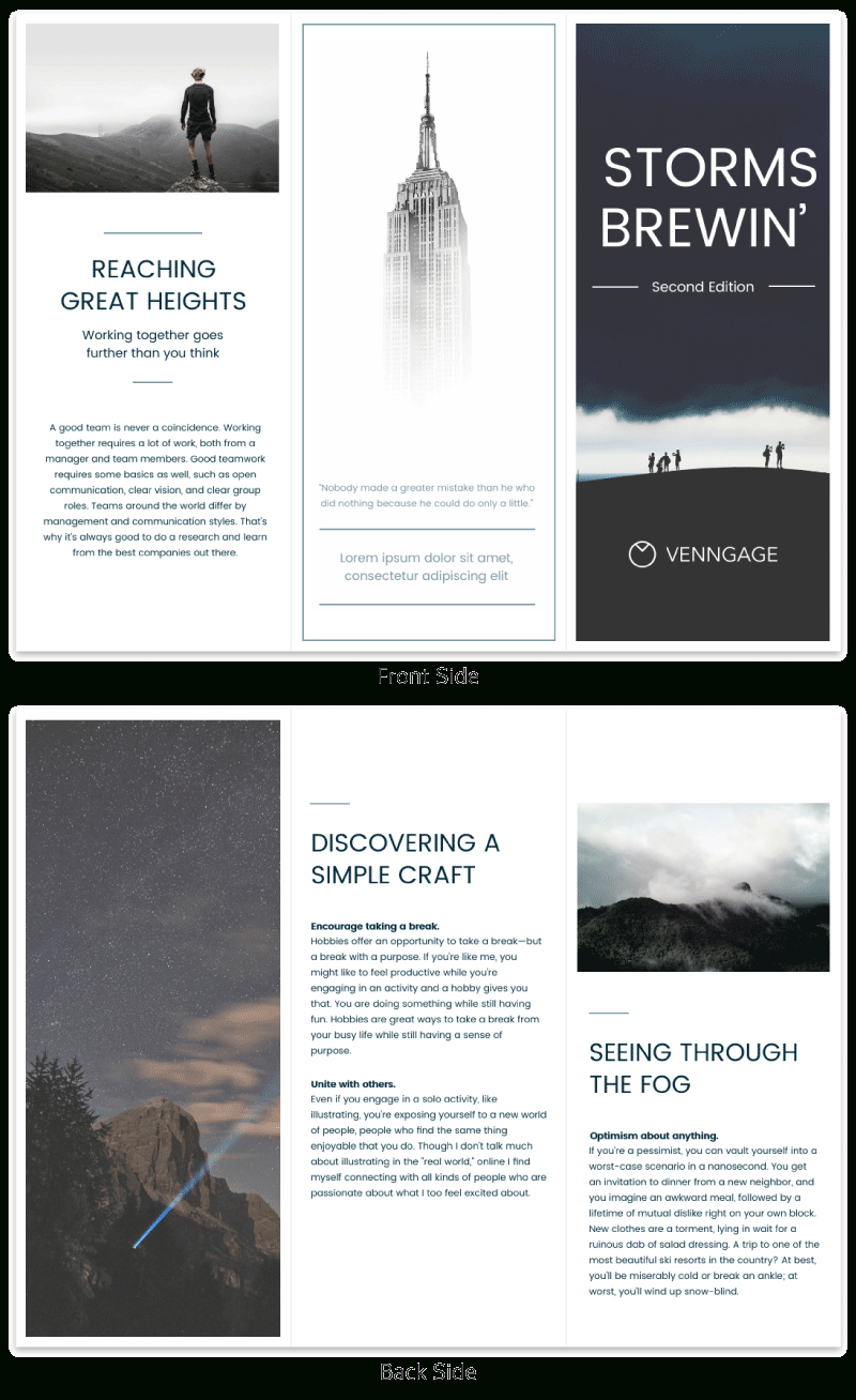 35+ Marketing Brochure Examples, Tips And Templates – Venngage Intended For Membership Brochure Template
