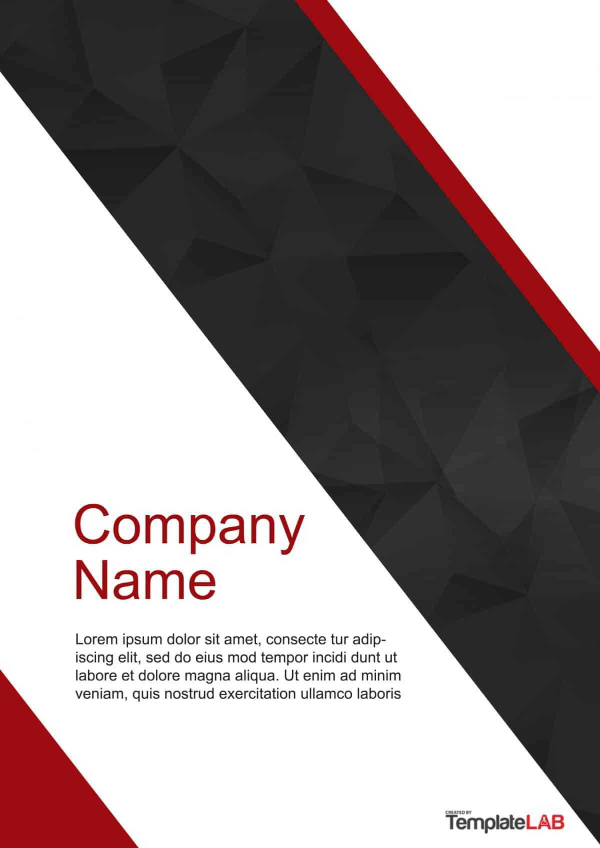 39 Amazing Cover Page Templates (Word + Psd) ᐅ Template Lab Within Cover Pages For Word Templates