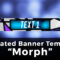 3D Advanced Minecraft Server Banner Template (Gif) – "morph" Inside Animated Banner Templates