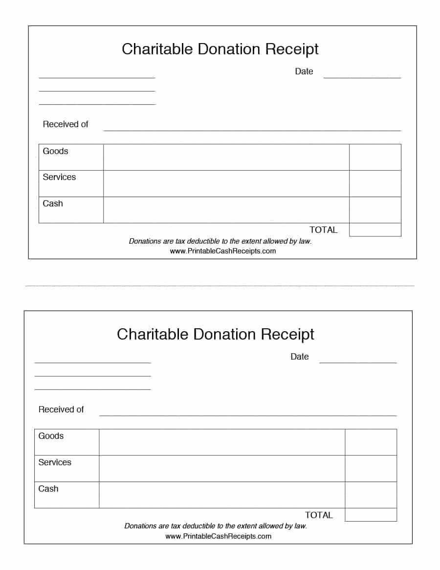 40 Donation Receipt Templates & Letters [Goodwill, Non Inside Donation Report Template