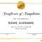 40 Fantastic Certificate Of Completion Templates [Word For Word Certificate Of Achievement Template