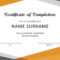 40 Fantastic Certificate Of Completion Templates [Word For Word Template Certificate Of Achievement