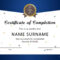 40 Fantastic Certificate Of Completion Templates [Word in Free Completion Certificate Templates For Word
