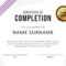 40 Fantastic Certificate Of Completion Templates [Word With Free Training Completion Certificate Templates