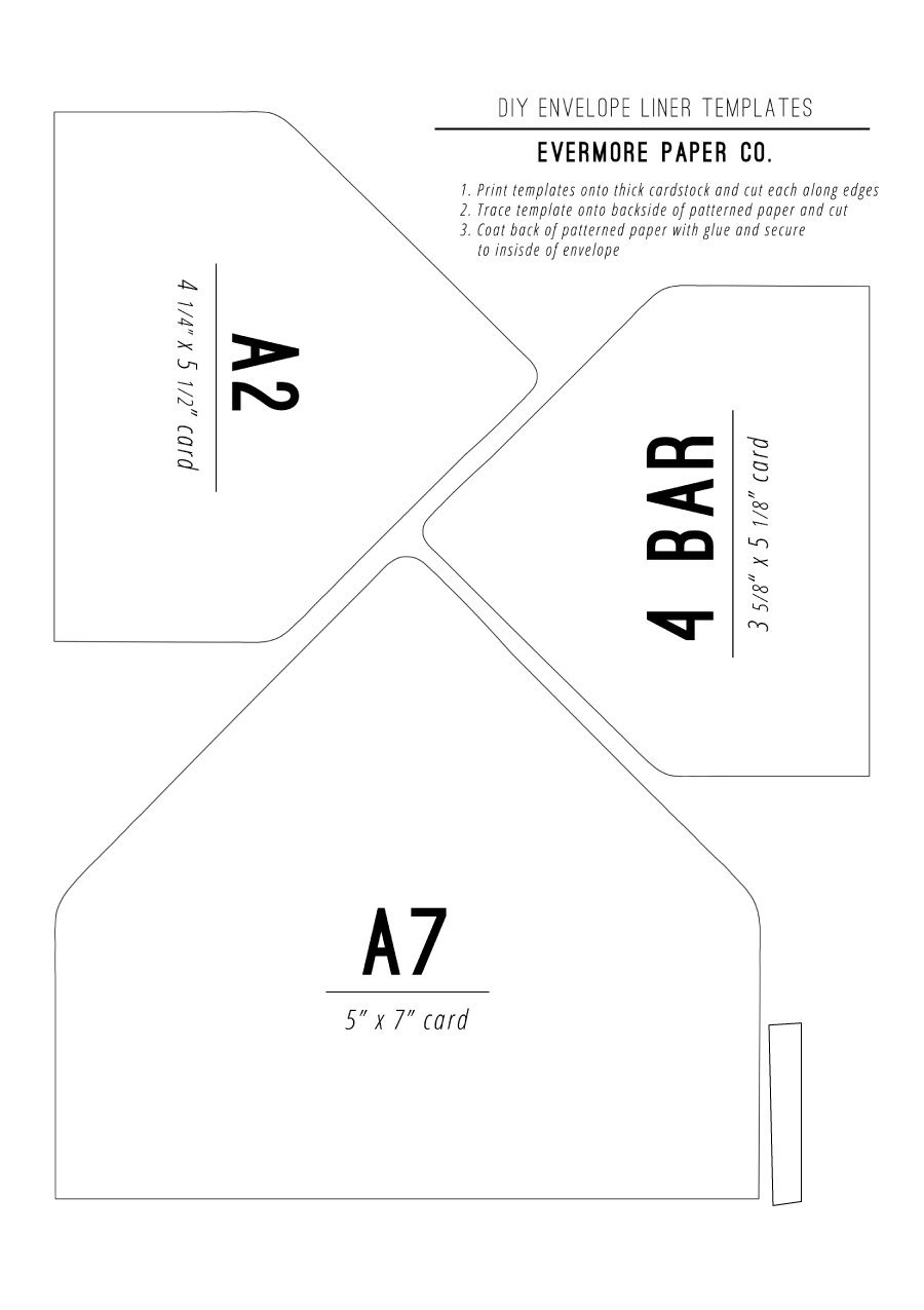 40+ Free Envelope Templates (Word + Pdf) ᐅ Template Lab With Regard To A2 Card Template