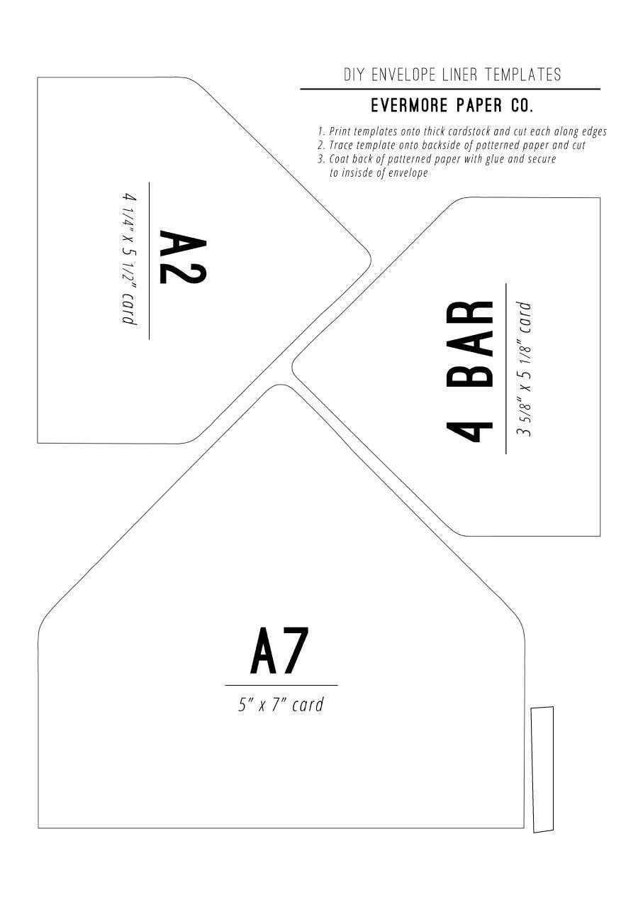 40+ Free Envelope Templates (Word + Pdf) ᐅ Template Lab With Regard To A2 Card Template