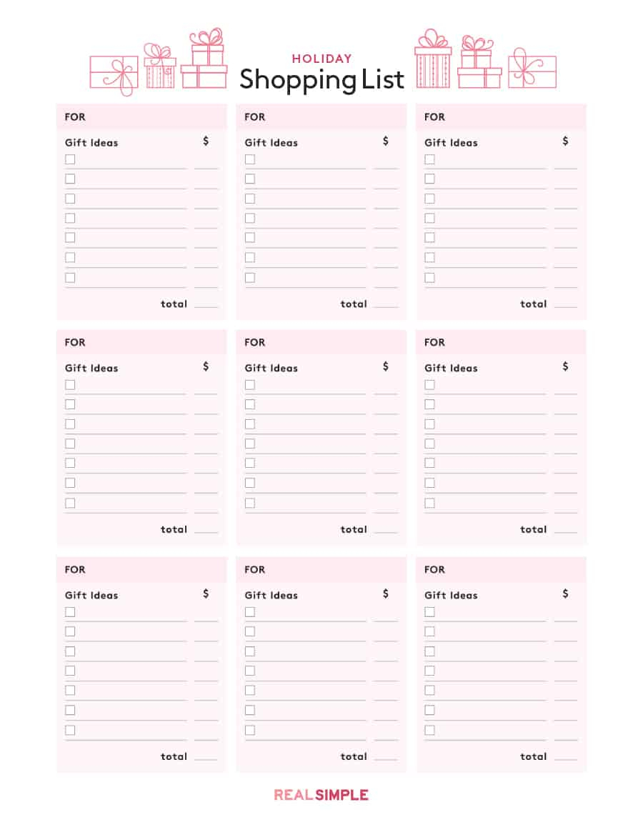40+ Printable Grocery List Templates (Shopping List) ᐅ With Regard To Blank Grocery Shopping List Template