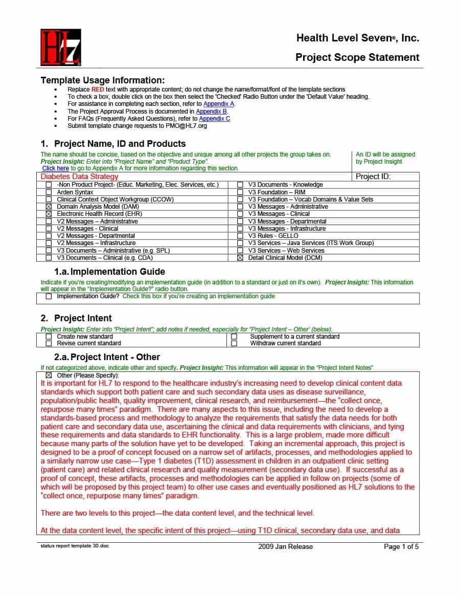 40+ Project Status Report Templates [Word, Excel, Ppt] ᐅ In Inside Project Implementation Report Template