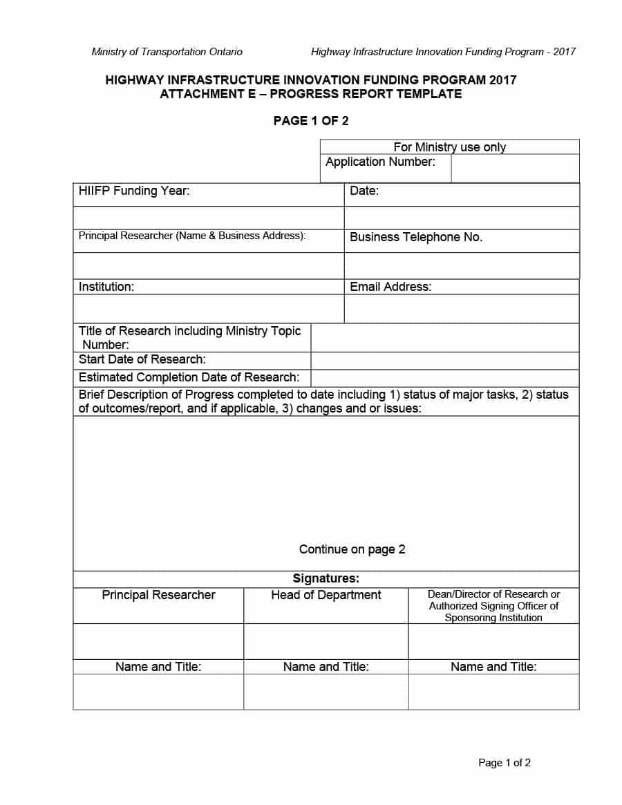 40+ Project Status Report Templates [Word, Excel, Ppt] ᐅ Pertaining To Funding Report Template