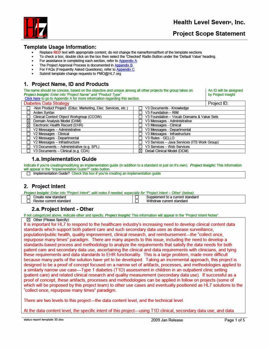 40+ Project Status Report Templates [Word, Excel, Ppt] ᐅ With Health Check Report Template