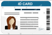 43+ Professional Id Card Designs - Psd, Eps, Ai, Word | Free for Personal Identification Card Template