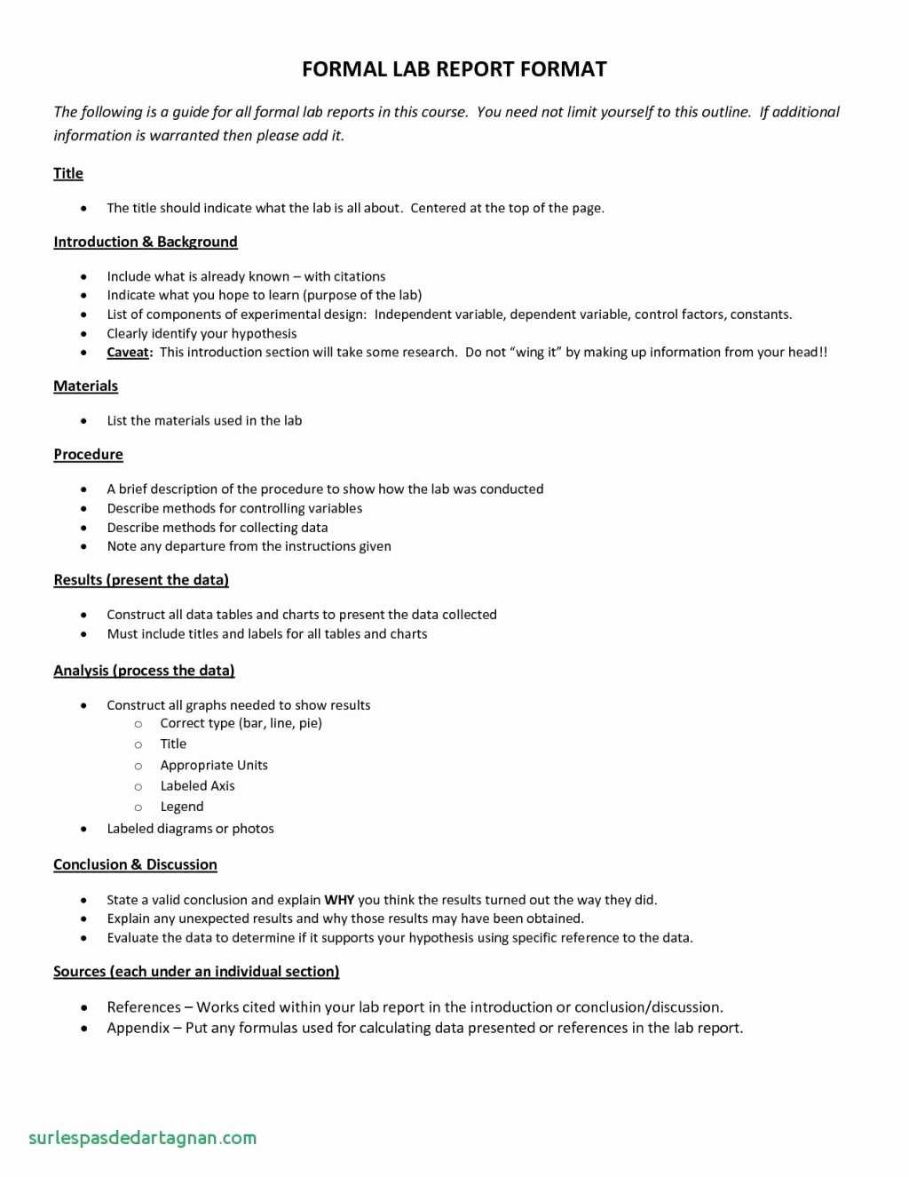 44 Lab Report Template Middle School | Culturatti Within Lab Report Template Middle School