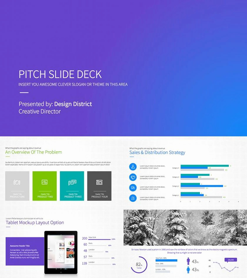 48 Basic Startup Pitch Deck Template – Mallerstang Throughout Powerpoint Pitch Book Template