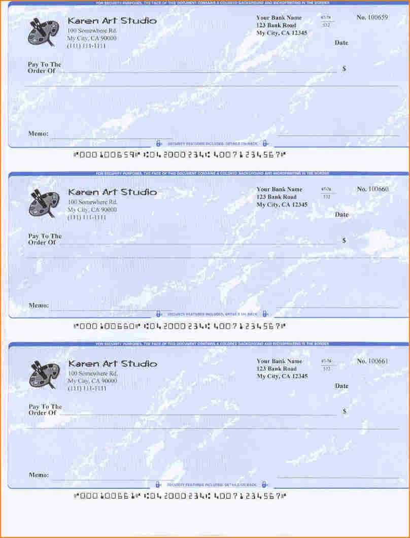 5+ Blank Payroll Check Paper | Secure Paystub | Chicano Art Throughout Blank Business Check Template