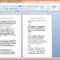 5+ Free Booklet Templates For Word | Andrew Gunsberg Regarding Booklet Template Microsoft Word 2007