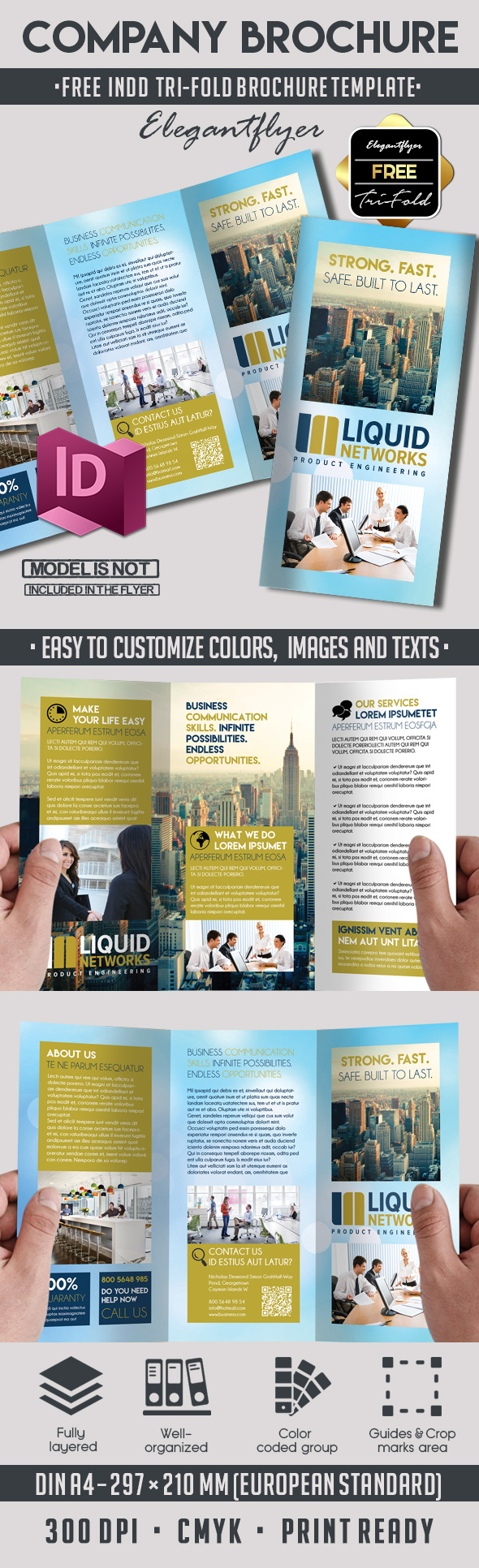 5 Powerful Free Adobe Indesign Brochures Templates! | With Regard To Adobe Indesign Tri Fold Brochure Template
