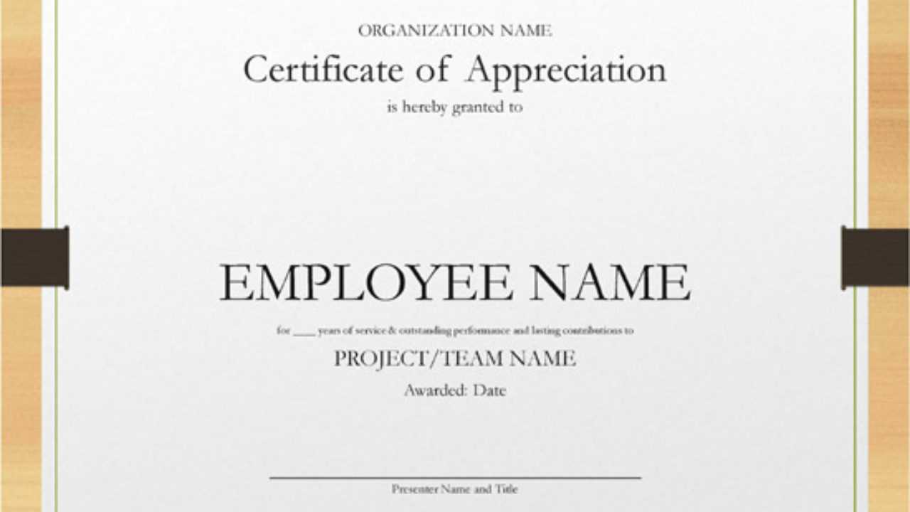 5+ Printable Years Of Service Certificate Templates – Word With Regard To Long Service Certificate Template Sample