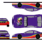 5 Steps To Create A Paint Scheme Mockup | The Colors Of The Race Regarding Blank Race Car Templates