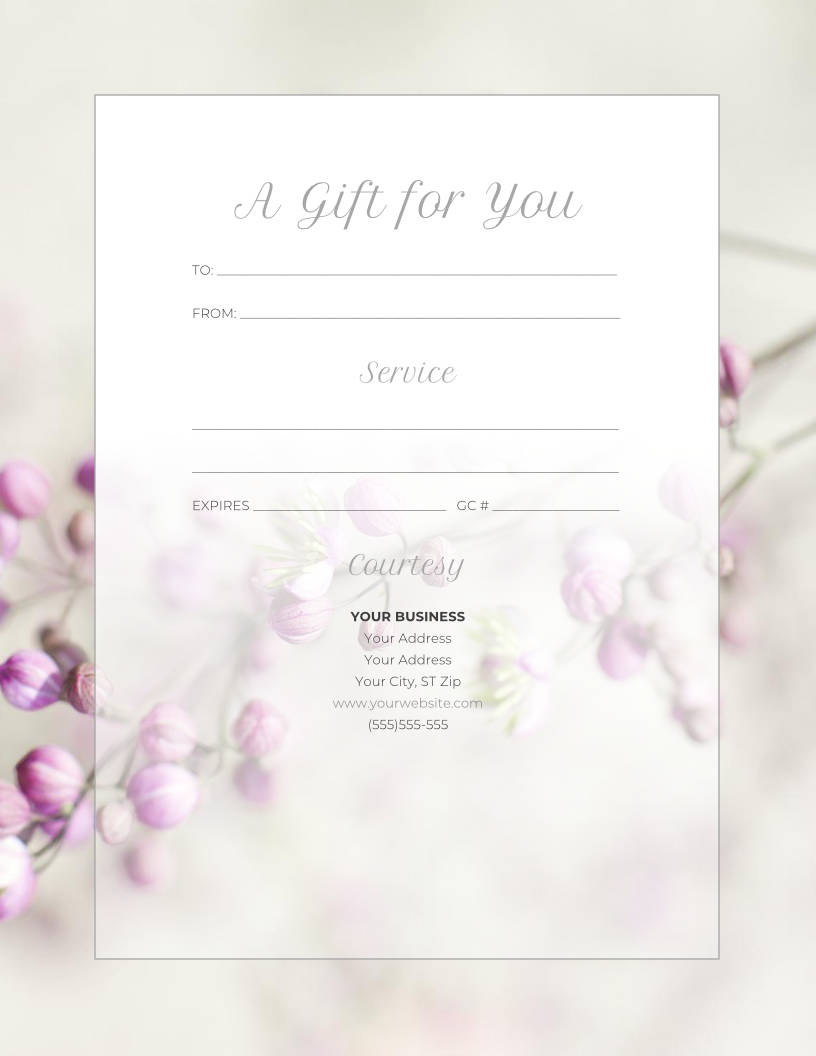 5 Ways To Make Your Gift Certificates Extra Special This Within Spa Day Gift Certificate Template
