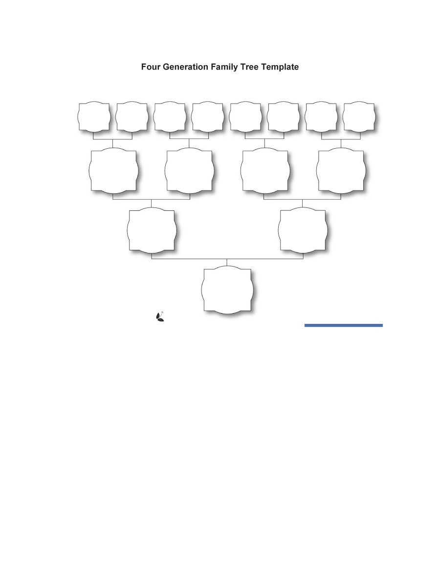 50+ Free Family Tree Templates (Word, Excel, Pdf) ᐅ Inside Blank Family Tree Template 3 Generations