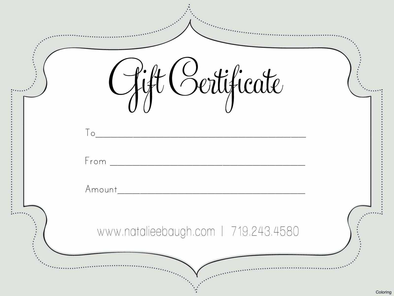 50 Free Gift Card Templates | Culturatti For Custom Gift Certificate Template