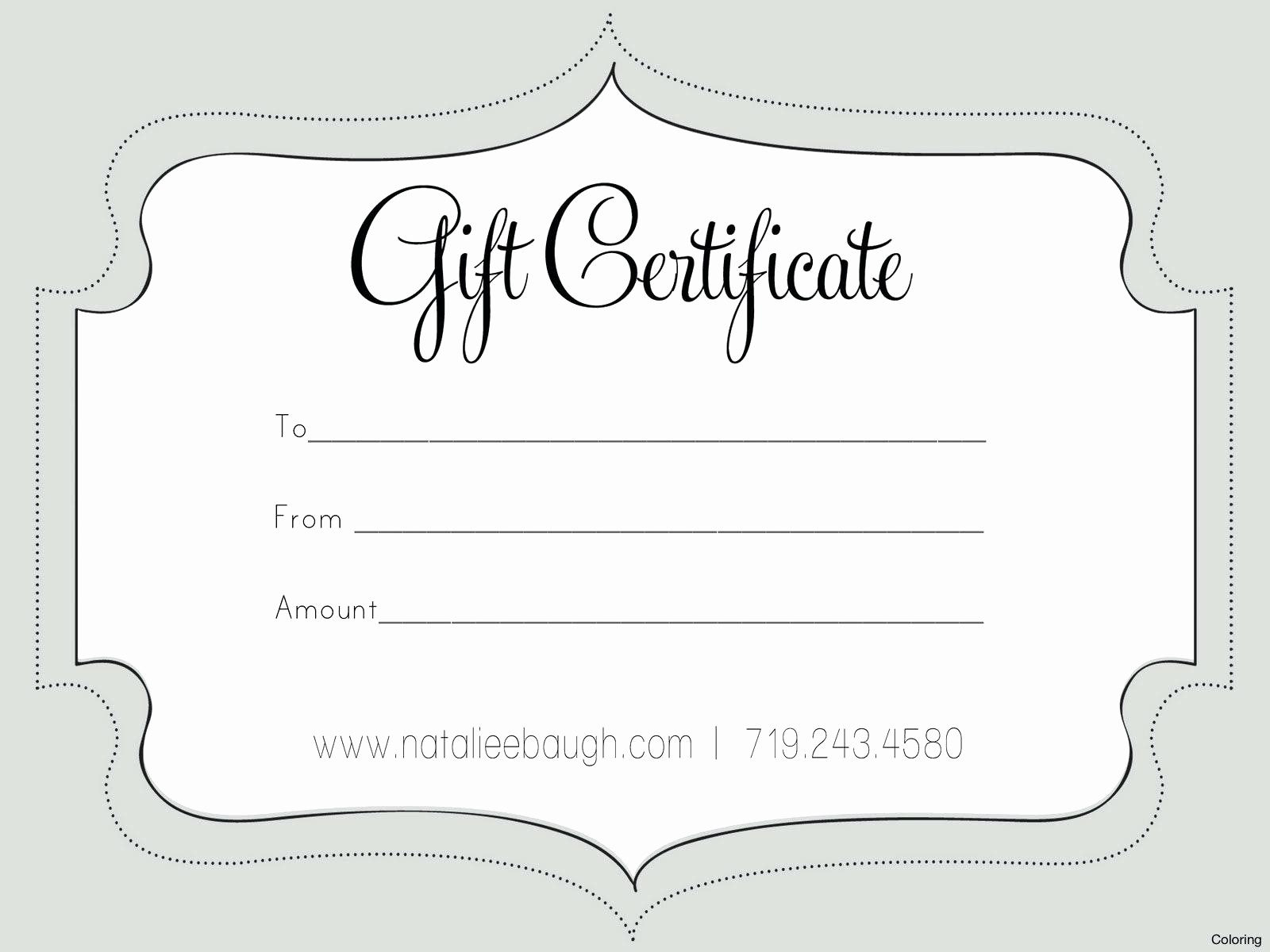50 Free Gift Card Templates | Culturatti Regarding Fillable Gift Certificate Template Free