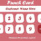50+ Punch Card Templates – For Every Business (Boost Regarding Business Punch Card Template Free