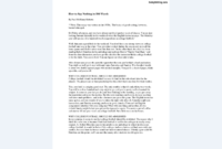500 Word Essay: Is It As Difficult To Write As Everyone Thinks? regarding 500 Word Essay Template