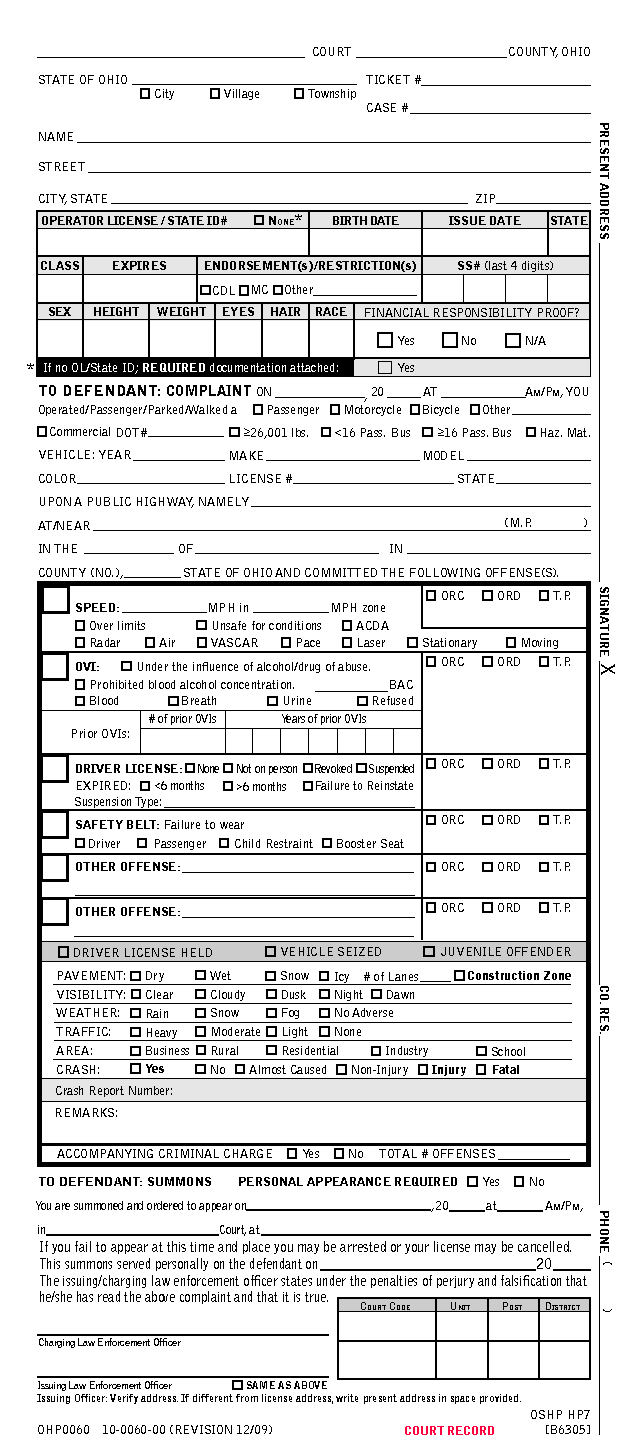 6 Best Images Of Blank Ticket Template Printable Free Police With Hurt Feelings Report Template