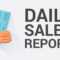 7+ Daily Sales Report Templates – Pdf, Psd, Ai | Free Regarding Daily Sales Report Template Excel Free