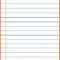 7+ Free Lined Paper Template Word | Andrew Gunsberg For Ruled Paper Template Word