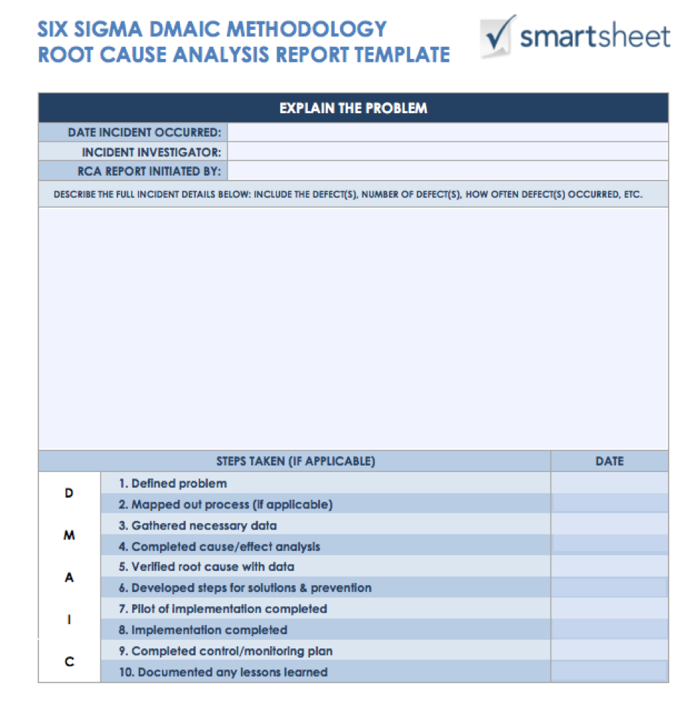 7 Free Root Cause Analysis Templates (And How To Use Them) For Failure Analysis Report Template