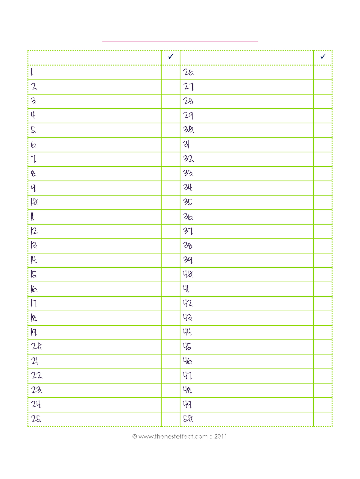 7 Images Of Blank Printable Checklists | Checklist Template Inside Blank Checklist Template Pdf