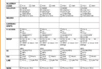 7+ Nurse Report Sheet Template | Expense Report | Nursing with regard to Nursing Assistant Report Sheet Templates