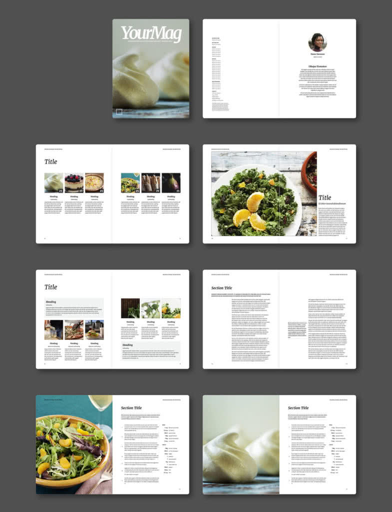 75 Fresh Indesign Templates And Where To Find More Regarding Indesign Templates Free Download Brochure