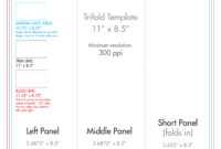8.5&quot; X 11&quot; Tri Fold Brochure Template - U.s. Press inside 8.5 X11 Brochure Template