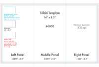 8.5&quot; X 14&quot; Tri Fold Brochure Template - U.s. Press with Brochure Folding Templates