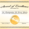 8+ Awards Certificate Template – Bookletemplate Intended For First Place Certificate Template