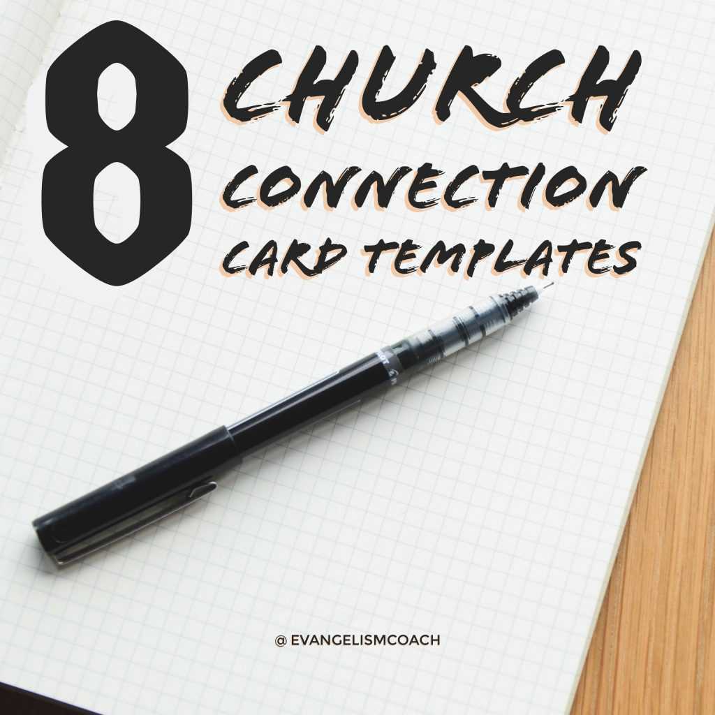 8 Church Connection Card Templates Within Church Visitor Card Template Word