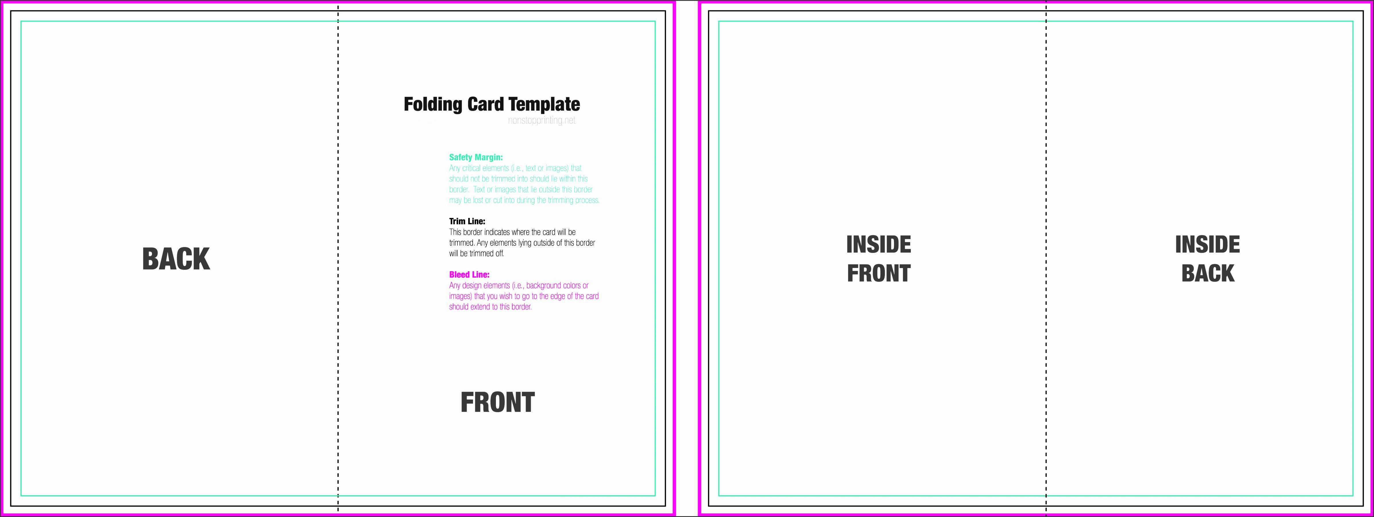 8 Foldable Card Template Word – Sampletemplatess With Foldable Card Template Word