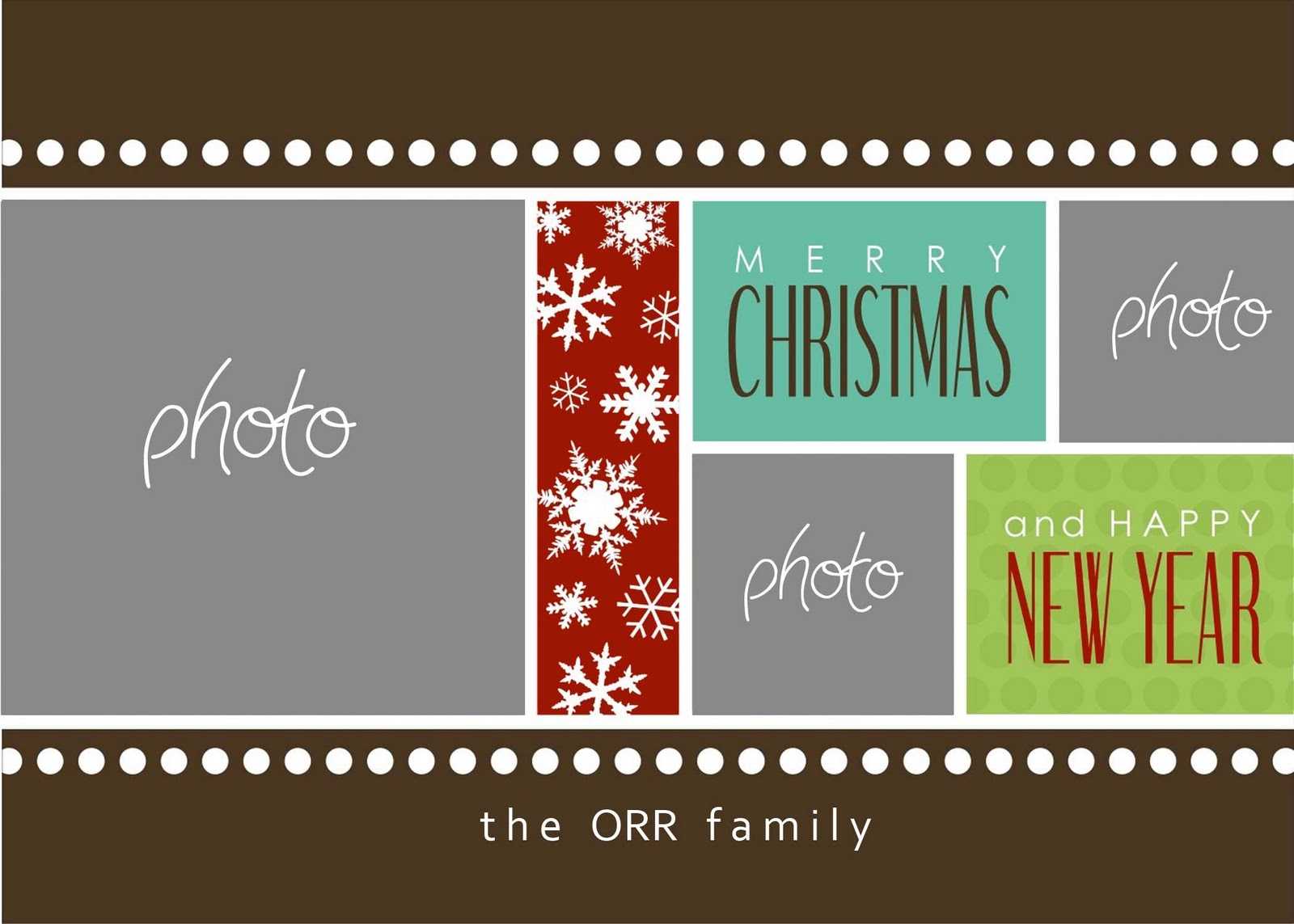 8 Free Photoshop Christmas Card Templates Images – Photoshop With Free Christmas Card Templates For Photoshop